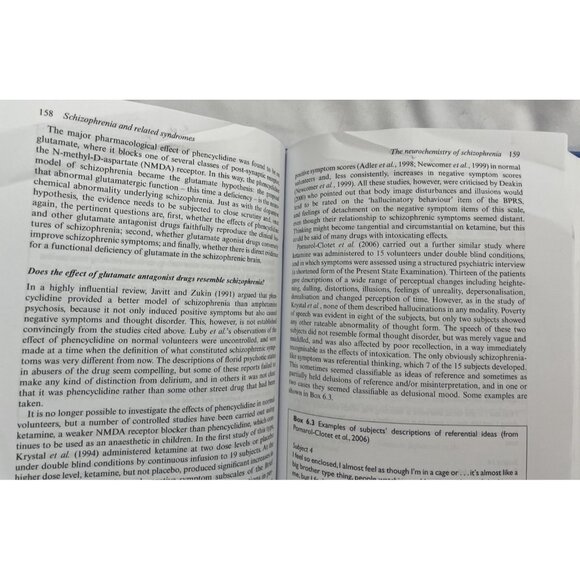 Schizophrenia and Related Syndromes Hardcover by McKenna, P. J. Second Edition - Picture 7 of 10